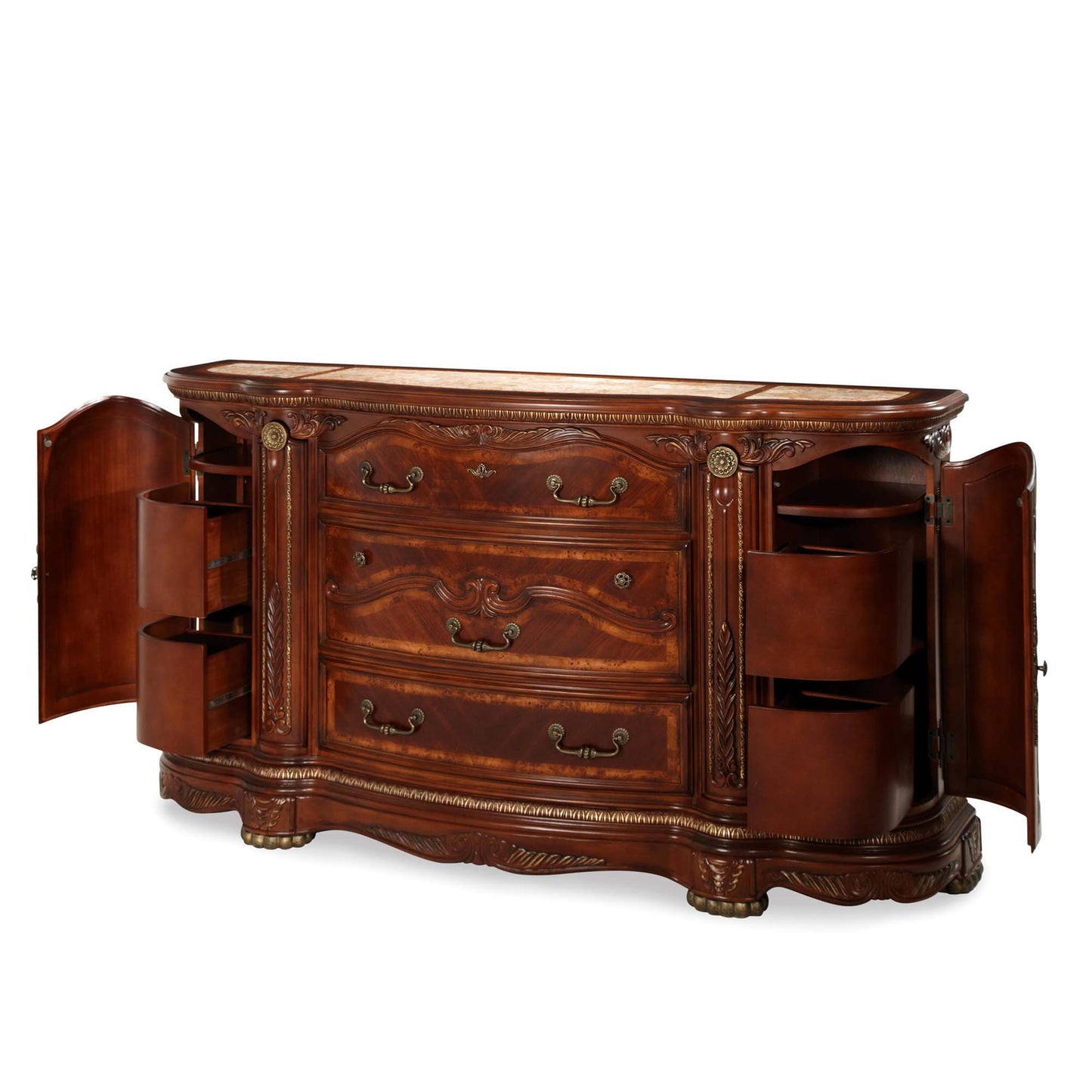 Cortina - Dresser - Honey Walnut