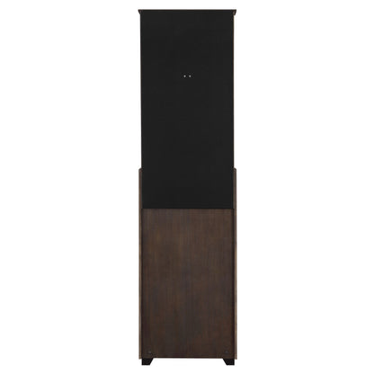 Bone - Dartboard Cabinet Ssg-120405 Cabinet With Dartboard - Dark Brown