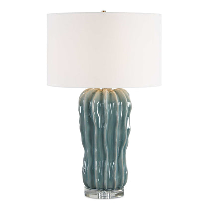 Niese - Glaze Table Lamp - Light Blue