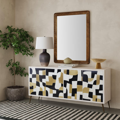Hallie - Wall Mirror - Brown