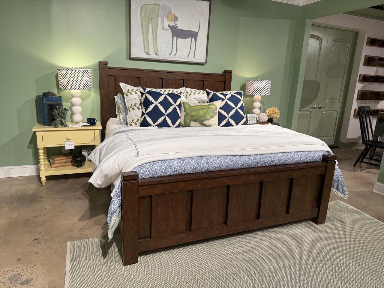 Lake House - Complete Vertical Slat Panel Bed