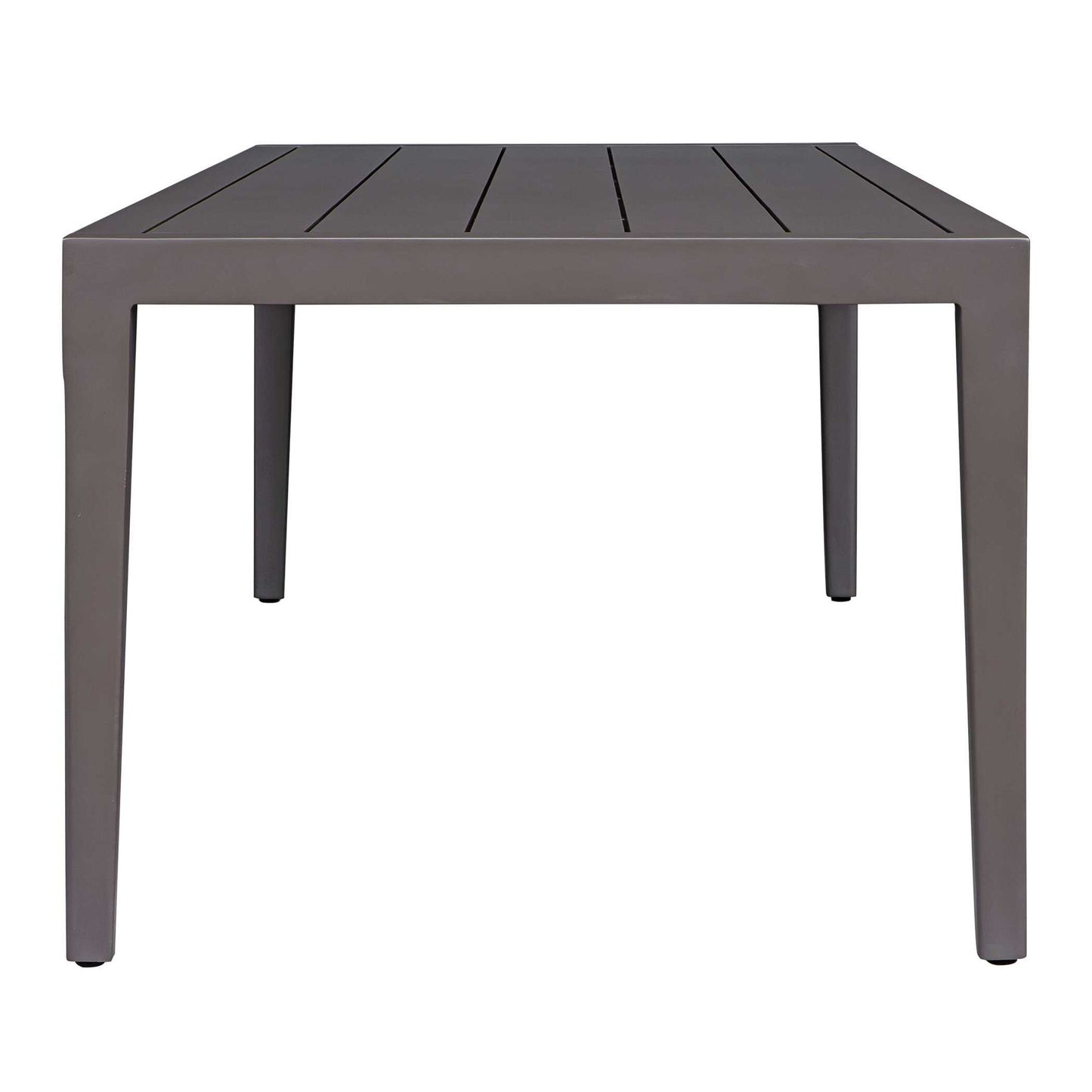 Polanco - Outdoor Aluminum Dining Table - Black