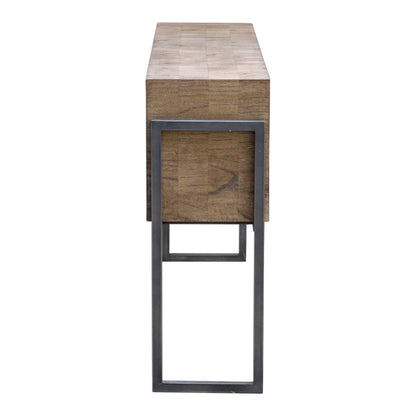 Nevis - Contemporary Console Table - Light Brown