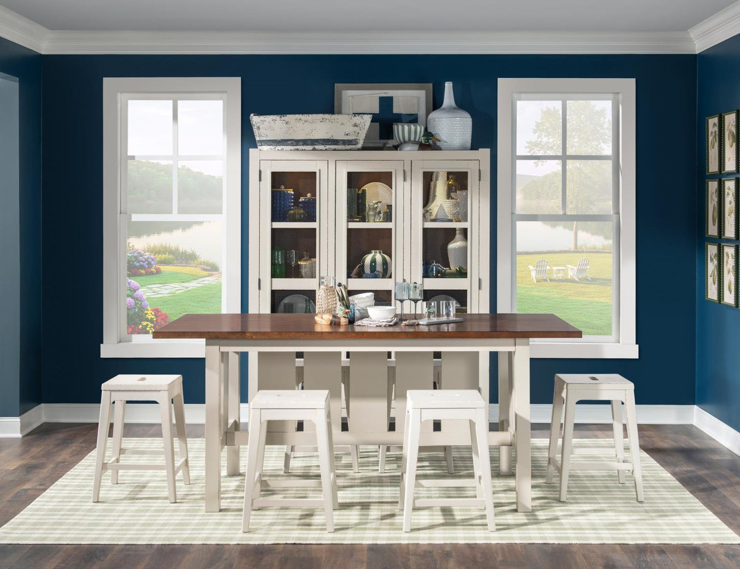 Lake House - Counter Height Trestle Table
