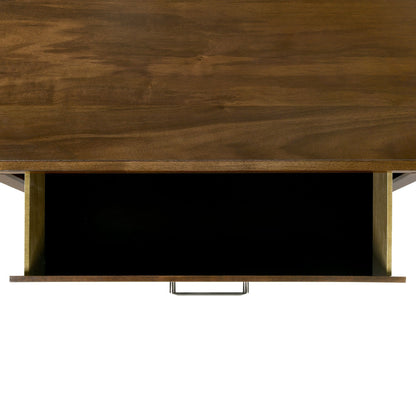 Malibu - 2-Drawer Nightstand - Walnut