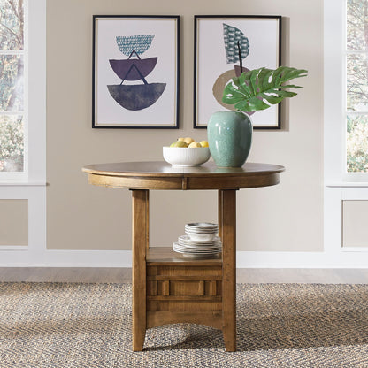 Santa Rosa - Pub Table Base - Antique Honey