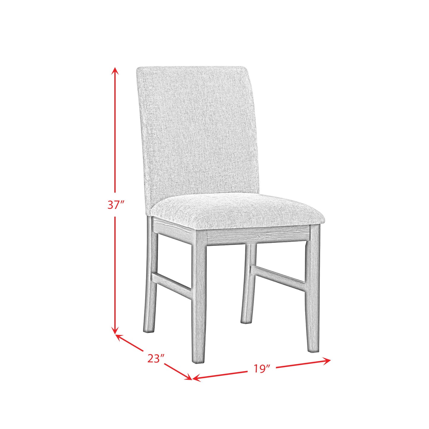 Wakefield - 5 Piece Dining Set (Table And 4 Chairs) - Espresso