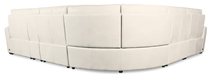 MS - Vann Six-Piece Power Sectional - White