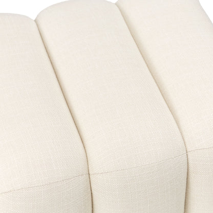 Belmont Place - Vanity Bench - Cream / Espresso