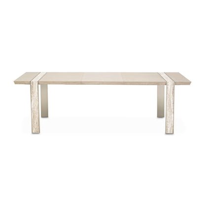Lotus Bay - Narrow Rectangular Dining Table - Sand