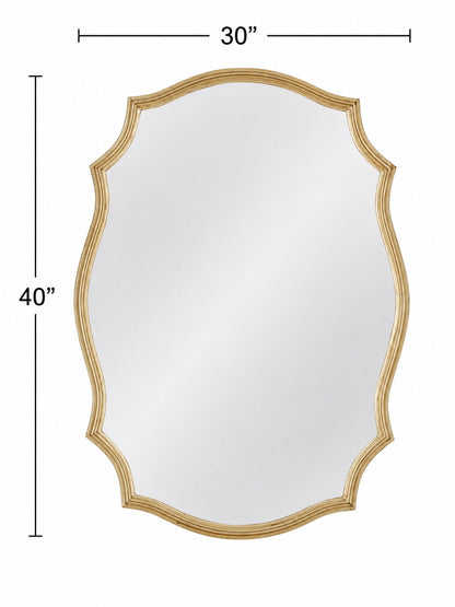 Camille - Wall Mirror - Gold