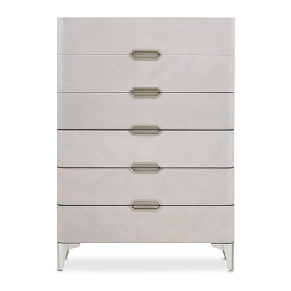 Penthouse - 6-Drawer Chest - Gray