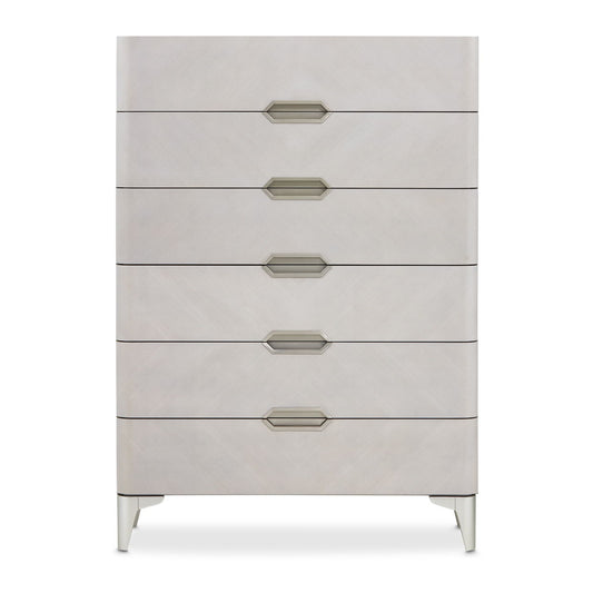 Penthouse - 6-Drawer Chest - Gray