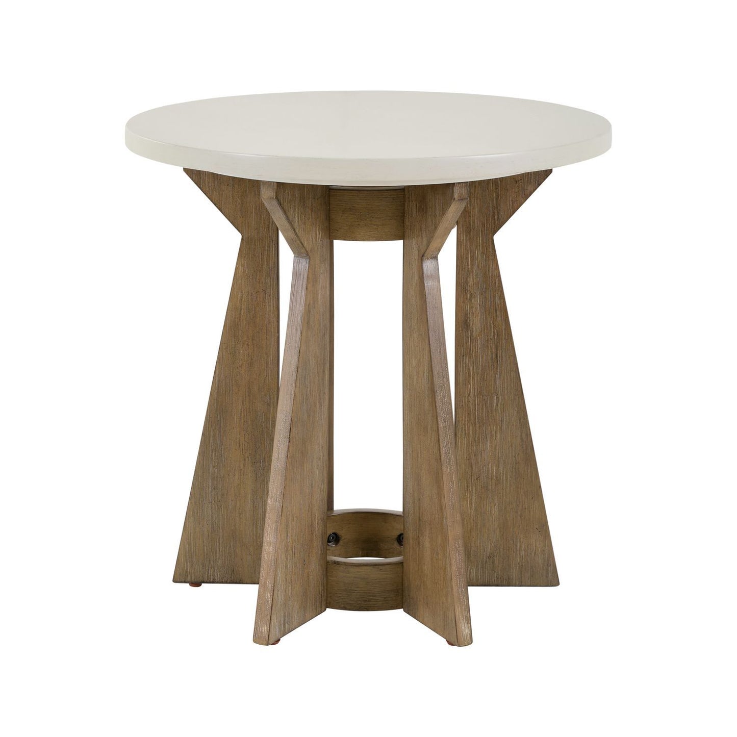 Berkley Square - Round End Table - Brown