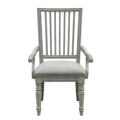 Madison Ridge - Arm Chair (Set of 2) - Buff Gray