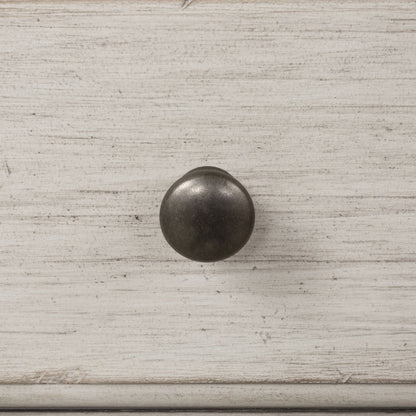 Farmhouse Reimagined - 3 Drawer Nightstand With Charging Station - Antique White / Chestnut Tops