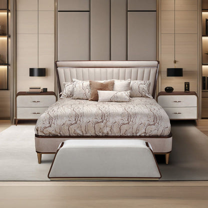 Houston - Channel Tufted Panel Bed