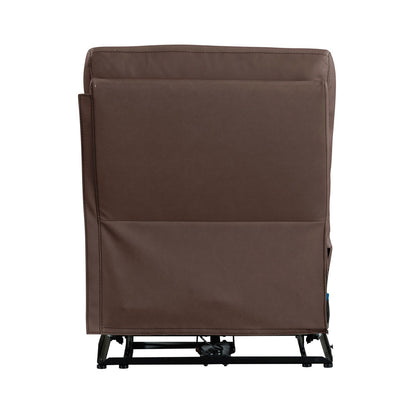 Beckham - Armless Recliner P2 & ZG - Aline Saddle