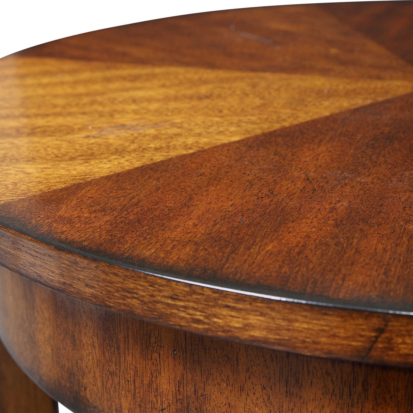 Carmel - Round Lamp Table - Dark Brown