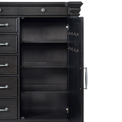Kings Court - 1 Door And 7-Drawer Chest