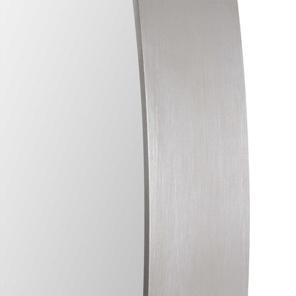 Pursley - Oval Mirror - Brushed Nickel