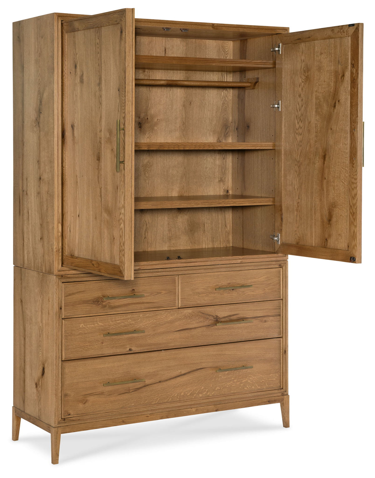 Cashiers - Wardrobe Hutch - Almond