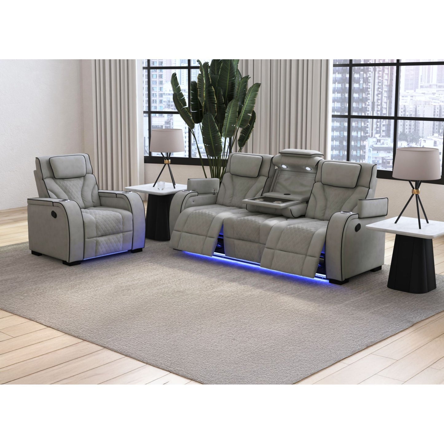 Blitz - Motion Recliner With LED