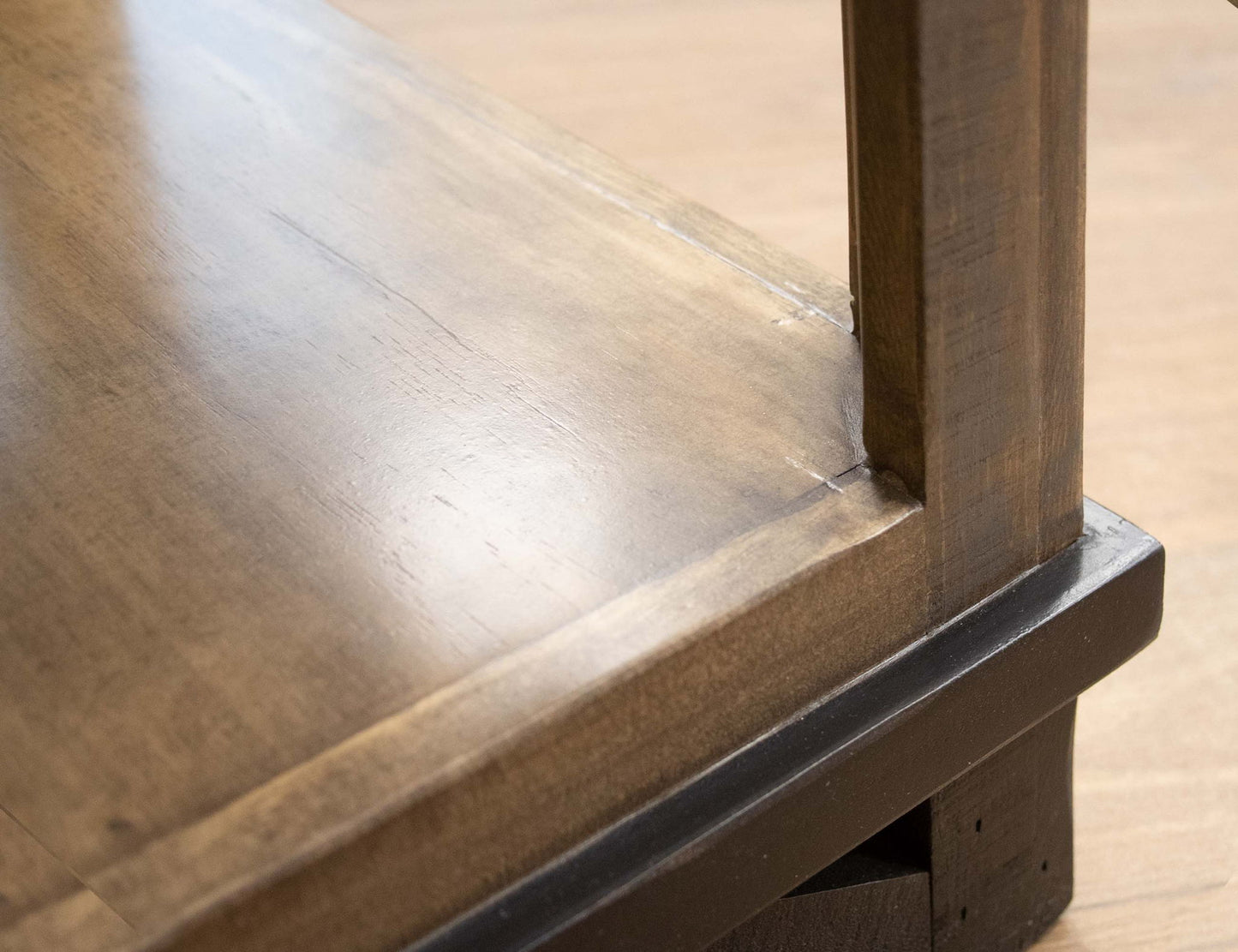 Loft - Chairside Table - Two Tone Gray / Brown