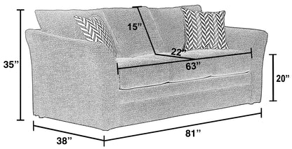 Varner - Sofa - Ebony