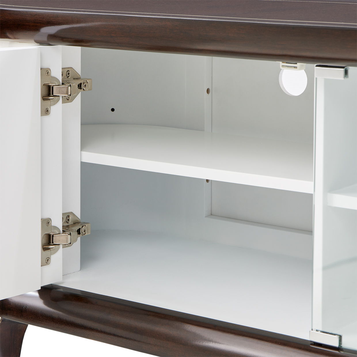 Paris Chic - Media Cabinet - Espresso Brown