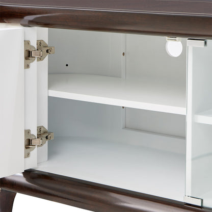 Paris Chic - Media Cabinet - Espresso Brown