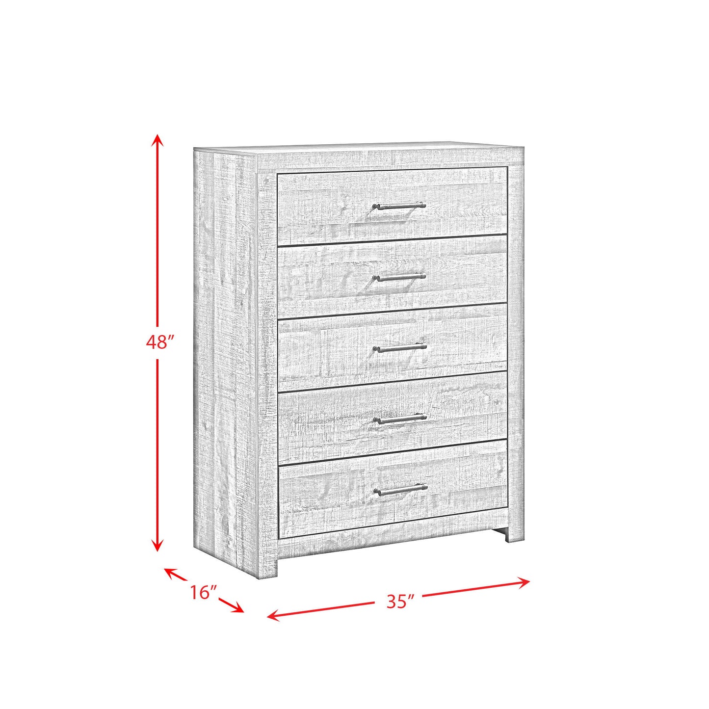Bailey - Panel Bedroom Set With Bluetooth