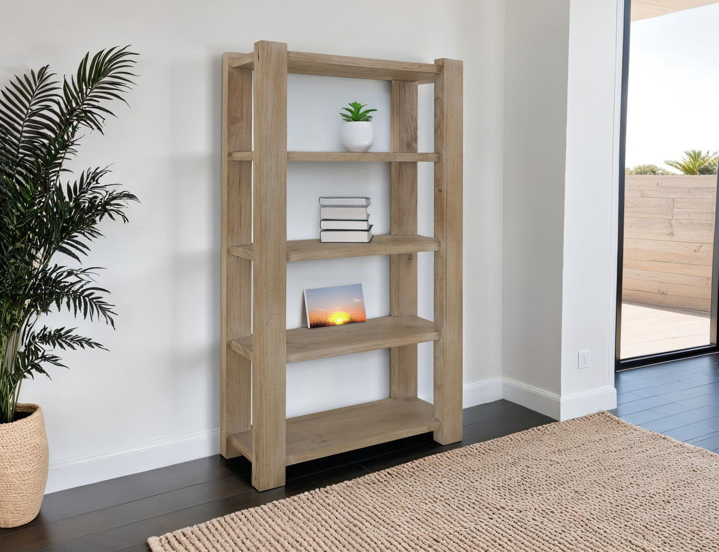 Luma - Bookcase - Sand Brown