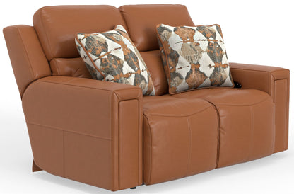 Arezzo - Power Headrest Power Reclining Loveseat With Zero Gravity/Extended Ottoman