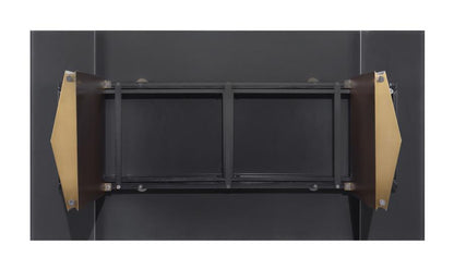 Vesa - Glass Top Extension Dining Table - Beige