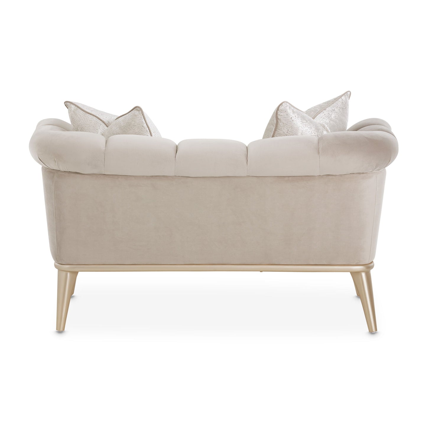 Yvette - Chair And A Half - Porcini / Medium Champagne