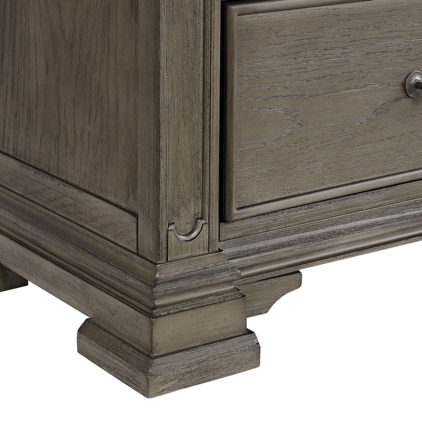 Kings Court - 3-Drawer Nightstand (Sliding Top)
