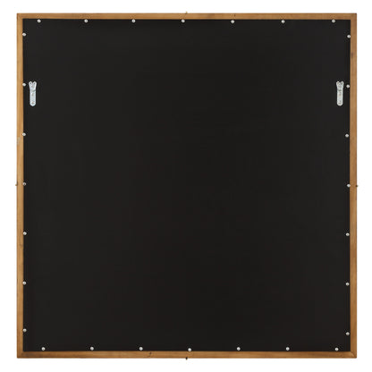 Garonne - Square Walnut Mirror