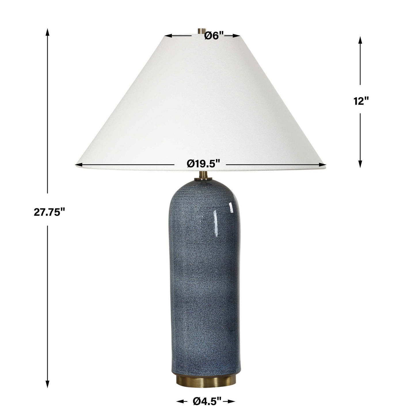 Mayetta - Table Lamp - Deep Blue