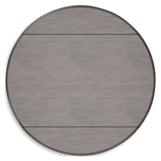 Shullden - 5 Pc. - Drop Leaf Table, 4 Side Chairs - Gray