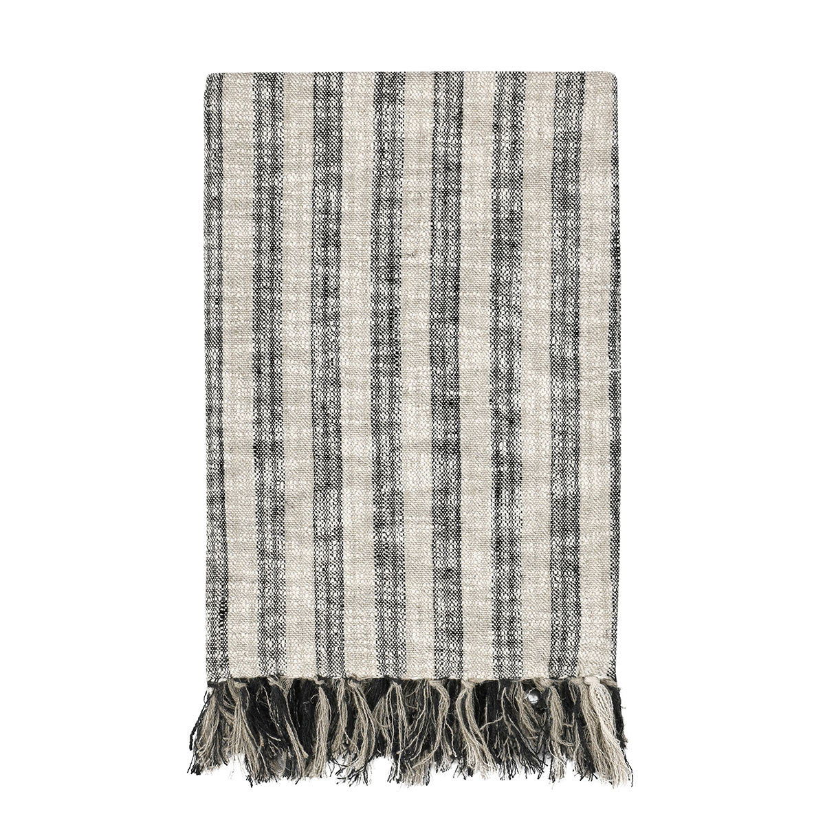 Linna - Throw - Natural / Black