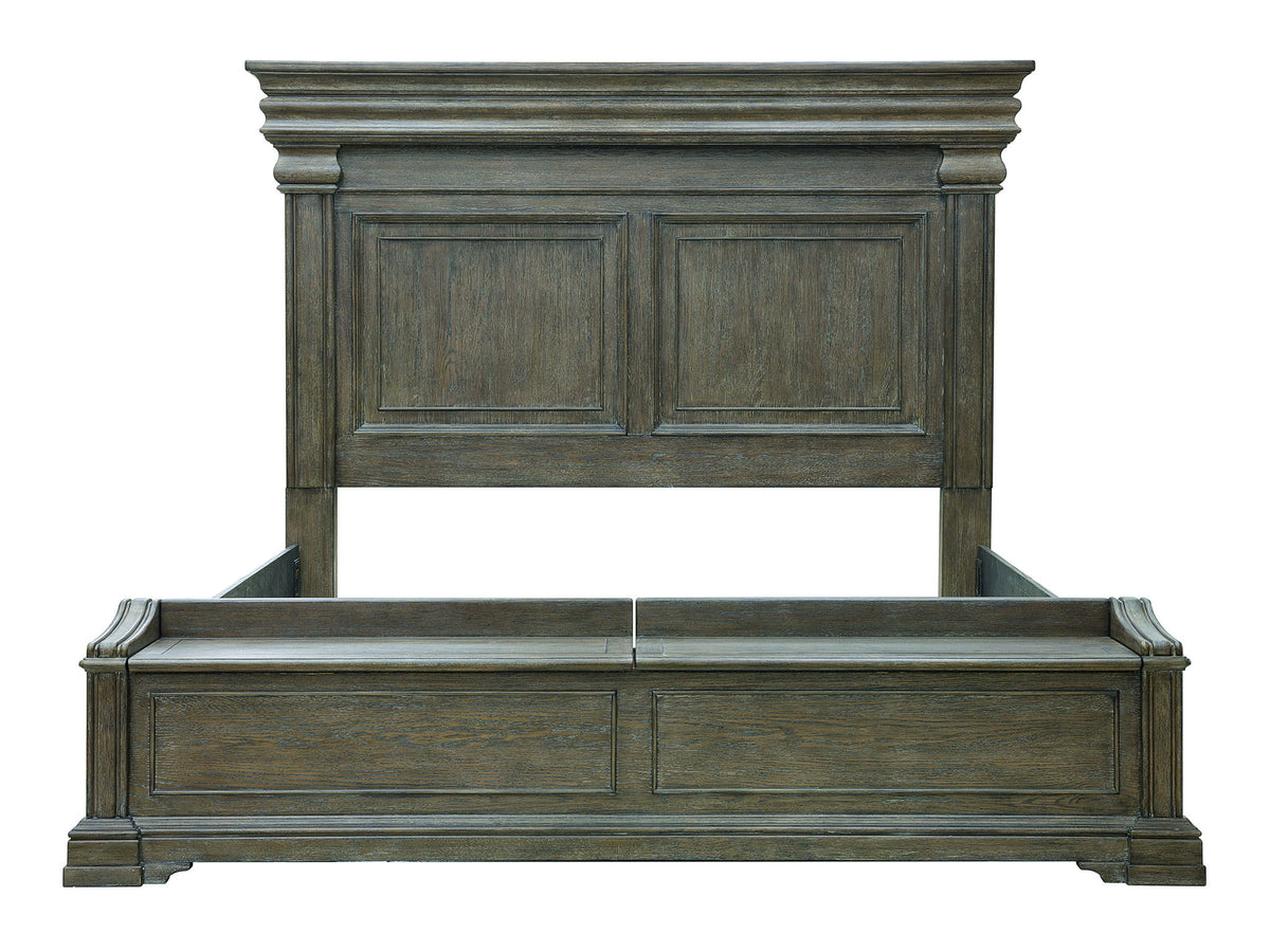 Madison Ridge - Panel Bed With Blanket Chest Footboard