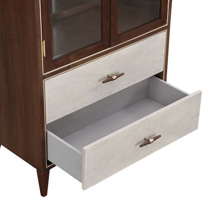 Houston - Display Cabinet - Walnut