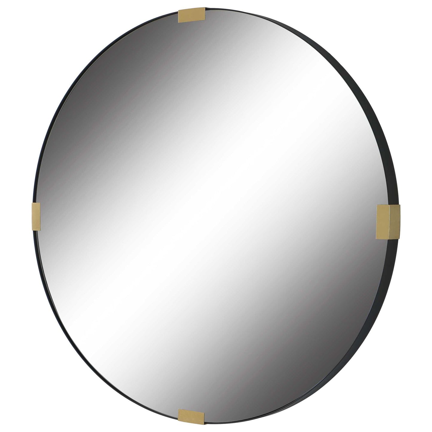 Clip - Modern Round Mirror