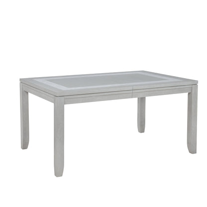Fiona - Rectangle Dining Table - Mist Gray