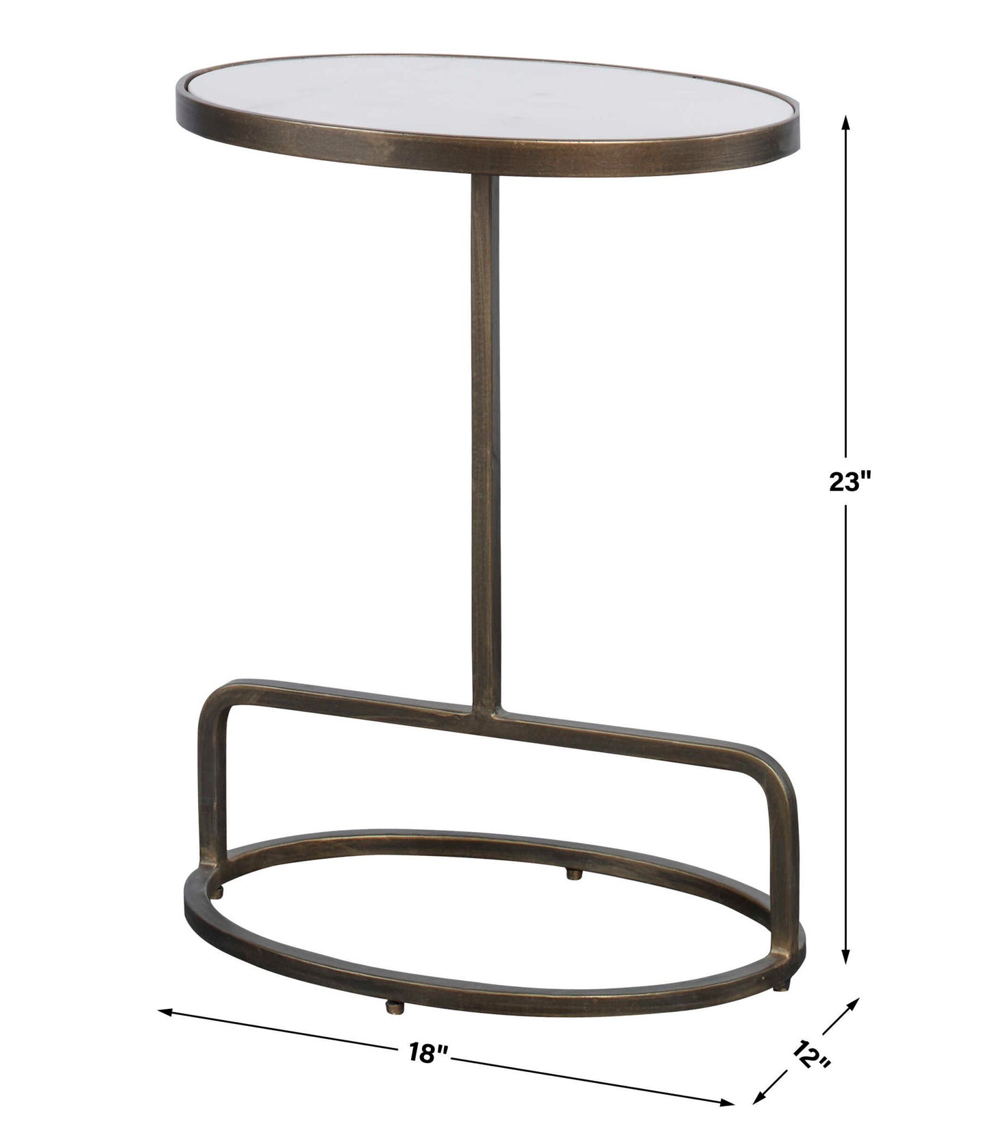 Jessenia - Marble Accent Table