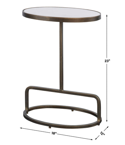 Jessenia - Marble Accent Table
