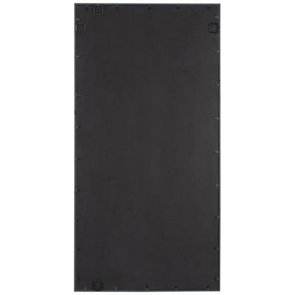 Rousseau - Iron Window Mirror - Black