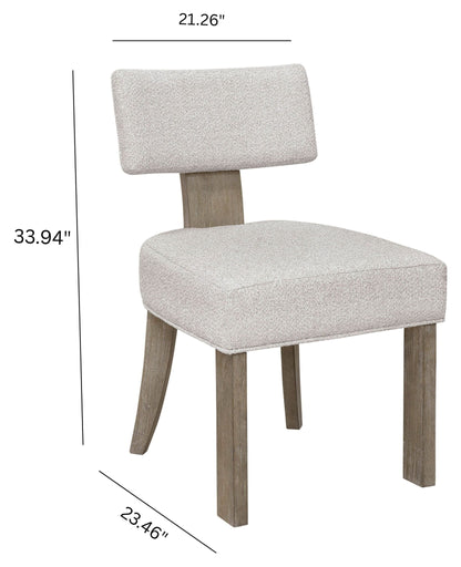 Anderson Park - Klismos Dining Chair (Set of 2) - Moose Trail / Frontier Brown