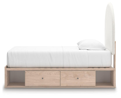 Arloster - Upholstered Panel Bed